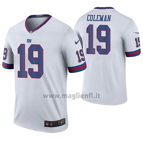 Maglia NFL Legend New York Giants Corey Coleman Bianco Color Rush